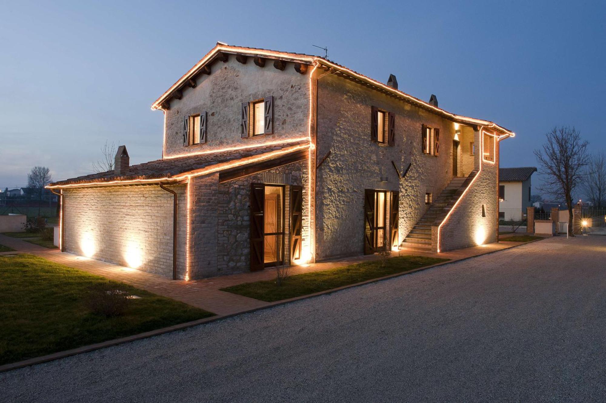 Casale Marroggia Villa Foligno Bagian luar foto